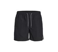 JACK & JONES Jpstfiji Jjswim AOP Originals LY Short de Bain, Noir, L Homme