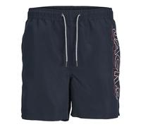 JACK & JONES JPSTFIJI JJSWIM Double Logo LY SN, Blazer Bleu Marine., M