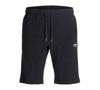 JACK & JONES Jpstgordon Archive Short de Sport Mid Sn, Noir, L