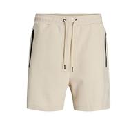 JACK & JONES Pantalon 'JPSTGordon' crème / noir, Taille 31-32