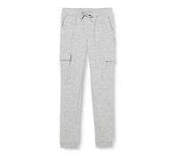 Jack&Jones JPSTGORDON JJBRADLEY Sweat Cargo PAN JNR, Pantalon De Sport Garçon, Light Grey Melange,