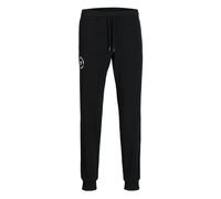 JACK & JONES Jpstgordon Jjsimon NAF Pantalon de survêtement Jogging, Noir, XL Hommes