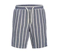 JACK & JONES Jpstjaiden Coba Stripe Jog Sn Pls Short pour Homme, Ocean Cavern, 44