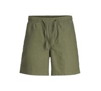 JACK&JONES JPSTJAIDEN JJSUMMER Linen Blend Short SN, Shorts Homme, Dusty Olive,