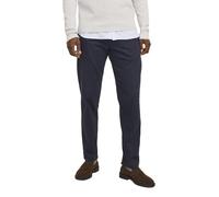 JACK & JONES Jpstkane Jjbarret Chino Noos Pantalon, Bleu Marine, 33W / 32L Hommes
