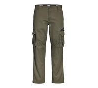 JACK & JONES Jpstkane Dover Zip Cargo Noos, Vert Olive, 30W / 32L