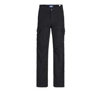 JACK & JONES Jpstkane Jjbarkley Cargo Pant Noos Jnr Garçon Pantalon cargo, Noir, 176