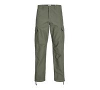 Jack & Jones JPSTKANE JJBARKLEY Pantalon Cargo Noos, Agave Green, 31W x 32L