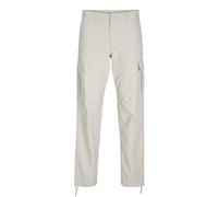 Jack & Jones JPSTKANE JJBARKLEY Pantalon Cargo Noos, Beige Clair, 27W x 32L