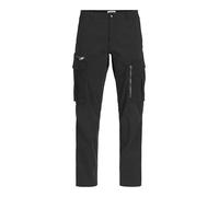 JACK & JONES Jpstkane Jjcruise Cargo Noos Pantalon, Noir, 30W x 34L Homme