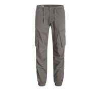 JACK & JONES Jpstkane Noah Cuffed Cargo Noos, Gris, L Hommes