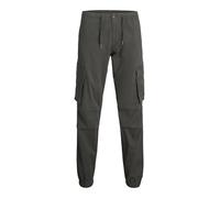 JACK & JONES Jpstkane Noah Cuffed Cargo Noos, Sable Noir, S Hommes
