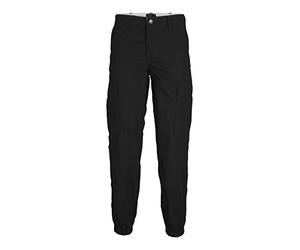 JACK & JONES Jpstkarl Jjflint Sa Cuffed Pantalon Cargo, Noir, 33W x 34L Homme
