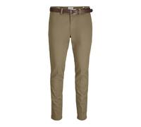 JACK & JONES Jpstmarco Franco Chino W Belt, Sable, 29W / 30L Hommes