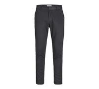 Jack & Jones Jpstmarco Jjcooper Chino Structure Pantalon, Gris foncé/détail : Pied de Chien, 32W / 34L Homme