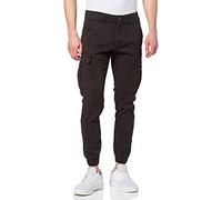 Jack & Jones JPSTMARCO JJJOE Cuffed AKM Jeans, Noir, 28W / 30L Homme