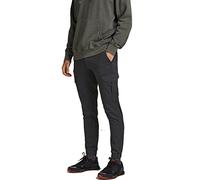 Jack & Jones JPSTMARCO JJJOE Cuffed AKM Jeans, Noir, 28W x 32L Homme
