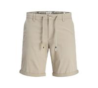 JACK & JONES Jpstmarco Sunny Chino Short SRT Coupe ajustée, Plaza Taupe, S Hommes