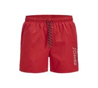 JACK & JONES Jpstmaui Jjswim Double Logo AKM Sn JNR, True Red, 12 Ans Hommes