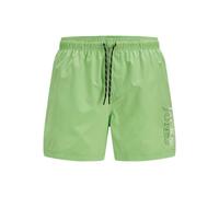 JACK & JONES Jpstmaui Jjswim Double Logo AKM Sn JNR, Vert été, 12 Ans Hommes