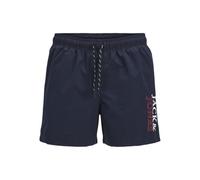Jack & Jones Jpstmaui Jjswim Double Logo AKM Sn pour Homme, Blazer Bleu Marine., XS