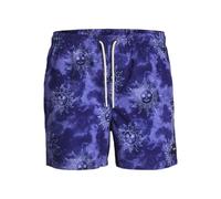 JACK & JONES Jpstmaui Jjswim Mature AOP AKM Sn, Blazer Bleu Marine., M