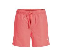 Jack & Jones Short de bain homme JPSTMAUI Tropic Solid Corail Taille L