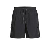 JACK & JONES Jpstnaxos Jjcargo Swim AKM, Noir, L Hommes