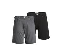 JACK & JONES Jpstrick Dylan Original Short MP 2Pk, Noir, S (Lot de 2) Hommes