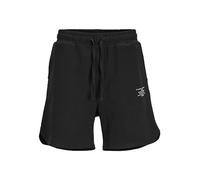 JACK & JONES Jpstriley Sn AUT Short de survêtement, Noir, L Homme