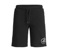 Jack & Jones Jpstswift Short de survêtement AUT Sn JNR pour garçon, Noir, 152