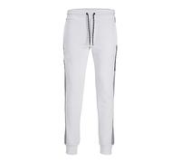 Jack & Jones Jpstwill Jjreid Blocking Sweat Pant SN Pantalon de Jogging pour Homme, Blanc, XL