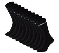 Jack & Jones Junior Chaussettes noir / blanc, Taille 38-42