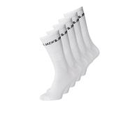 Jack & Jones Chaussettes Jacbasic Logo Bébé Garçon Lot de 5 Blanc Taille 38-43