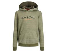 JACK&JONES JUNIOR Fille Jcoberg À Sn Jnr Sweatshirt capuche, Trèfle À Quatre Feuilles, 140 EU