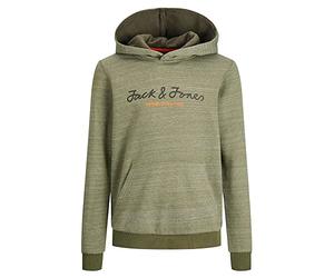 JACK&JONES JUNIOR Fille Jcoberg À Sn Jnr Sweatshirt capuche, Trèfle À Quatre Feuilles, 140 EU