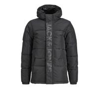 JACK&JONES JUNIOR JCOSPEED Puffer SN MNI Doudoune, Black/Detail:Tone in Tone Logo Chest, 128 Garçon