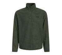 JACK&JONES JUNIOR Jjeangus Polaire Quarter Zip JNR Maillot de survêtement, Kaki, 164 Garçon