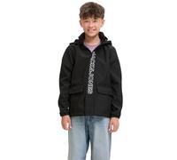 JACK & JONES JUNIOR Jjematt Sn Jnr Jjematt Veste softshell à capuche pour homme Noir Numeric_176, Noir, numeric_176