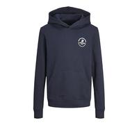 JACK&JONES JUNIOR JJESWIFT Sweat Hood Noos JNR Sweatshirt à Capuche, Navy Blazer, 140 Garçon