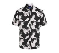 JACK&JONES JUNIOR Jorjoshua Aruba AOP SS JNR Chemise à Manches Courtes pour garçon, Tapis Shoe, 128