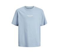 JACK&JONES JUNIOR JORVESTERBRO Tee SS Crew Neck Noos JNR, T-Shirt Garçon, Mountain Spring/Fit:Loose,