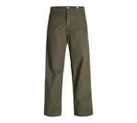 JACK & JONES Junior JPSTAlex JJBarkley Carpenter JNR - Pantalon Homme Jeans Olive 152 100% Coton