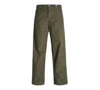 JACK&JONES JUNIOR Jpstalex Jjbarkley Carpenter Pantalon JNR Cargo, Vert Olive, 15 Ans Garçon
