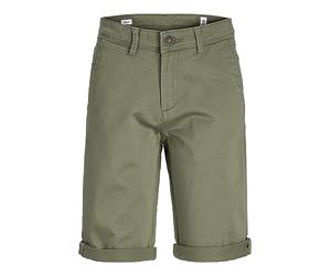 JACK&JONES JUNIOR JPSTBOWIE JJSHORTS SOLID SA SN JNR, Shorts enfants, Deep Lichen Green, 158
