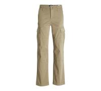 JACK&JONES JUNIOR JPSTKANE JJHARLOW Cargo Noos JNR Pantalon, Crockery, 164 Garçon