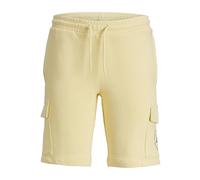 JACK&JONES JUNIOR Jpstswift Cargo AUT JNR Short de Sport pour garçon, Vanille française, 164