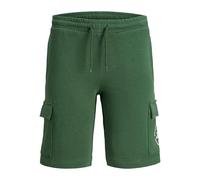 JACK&JONES JUNIOR Jpstswift Short de survêtement Cargo AUT JNR, Vert foncé, 116 cm Garçon