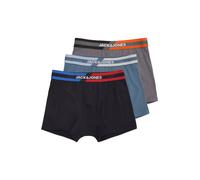 Jack & Jones Junior Sous-vêtements 'JACSteve' marine / opal / gris / orange foncé, Taille 152