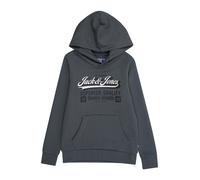 Jack & Jones Junior Sweat bleu fumé / noir / blanc, Taille 176